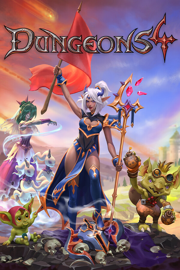 Dungeons 4 cover art