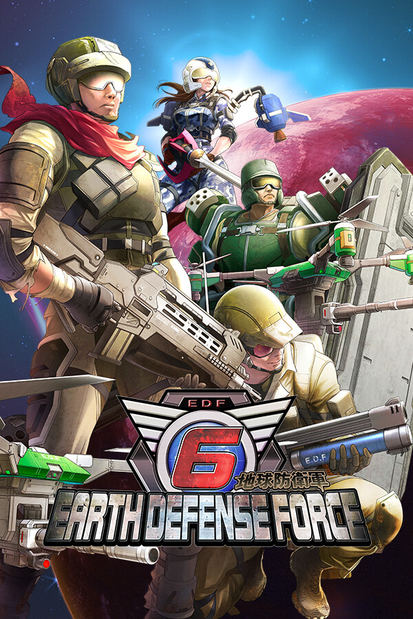 Earth Defense Force 6 cover art