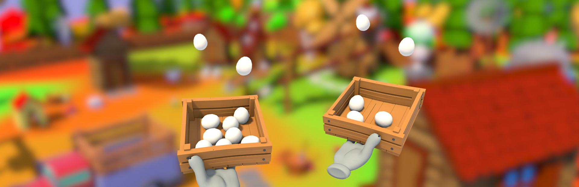 Eggs Catcher VR cover art