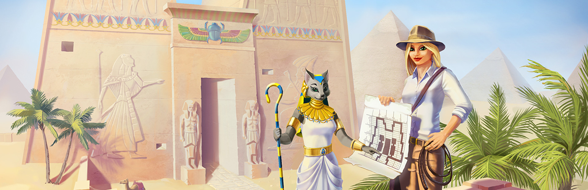 Egypt Picross Pharaohs Riddles cover art