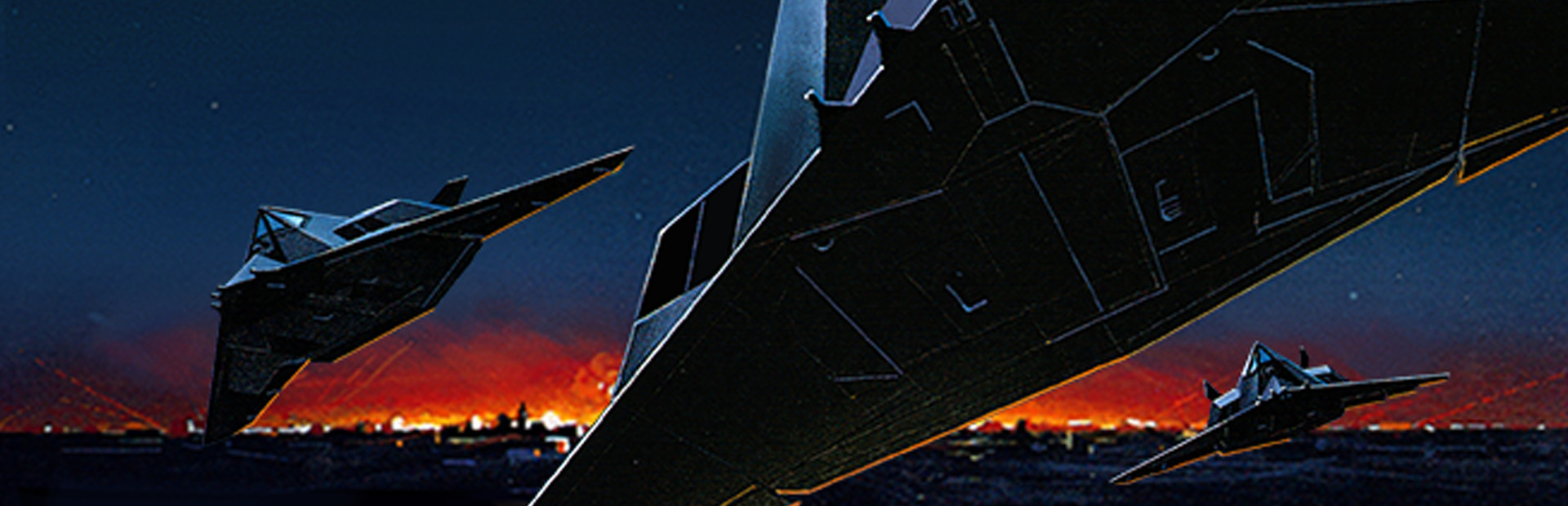 F-117A Stealth Fighter cover art