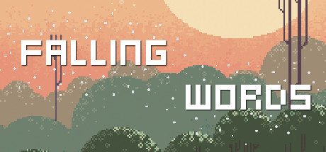 Falling words cover art