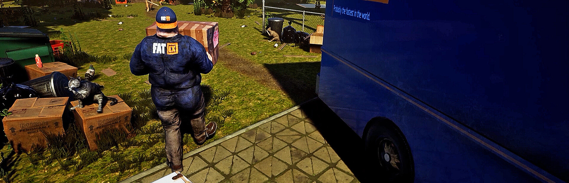 Fat[EX] Courier Simulator cover art