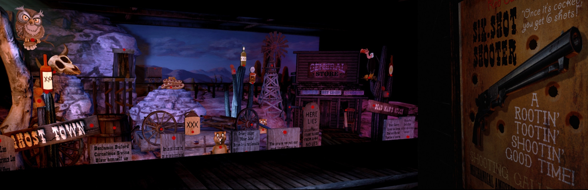 Ghost Town Mine Ride & Shootin' Gallery cover art