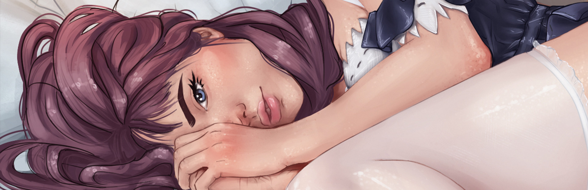 Girls on puzzle cover art