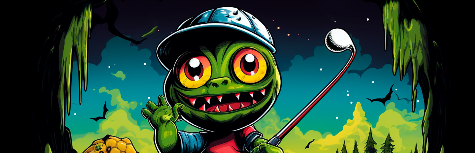 GOLF MONSTER cover art