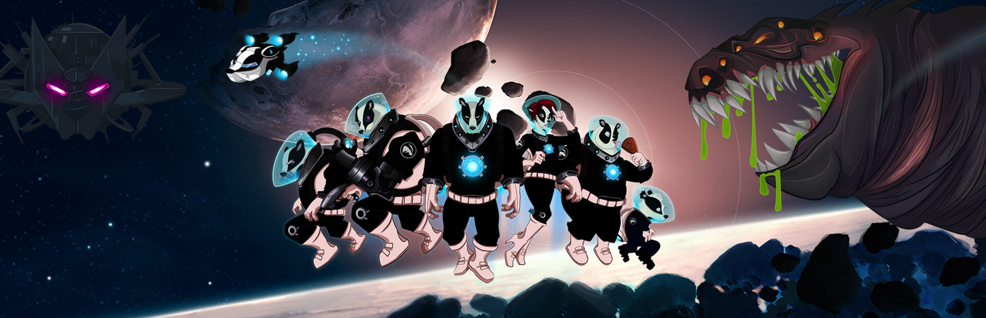 Gravity Badgers cover art