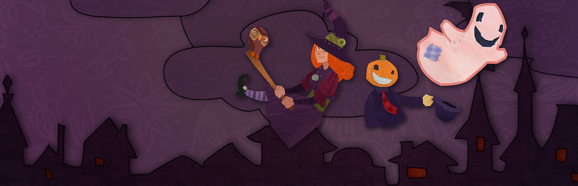 Halloween Patchwork Trick or Treat cover art