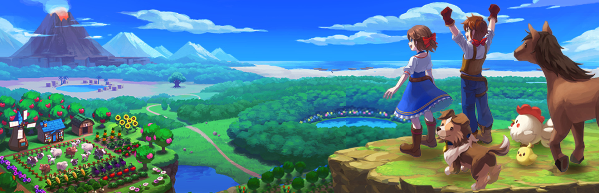 Harvest Moon: One World cover art