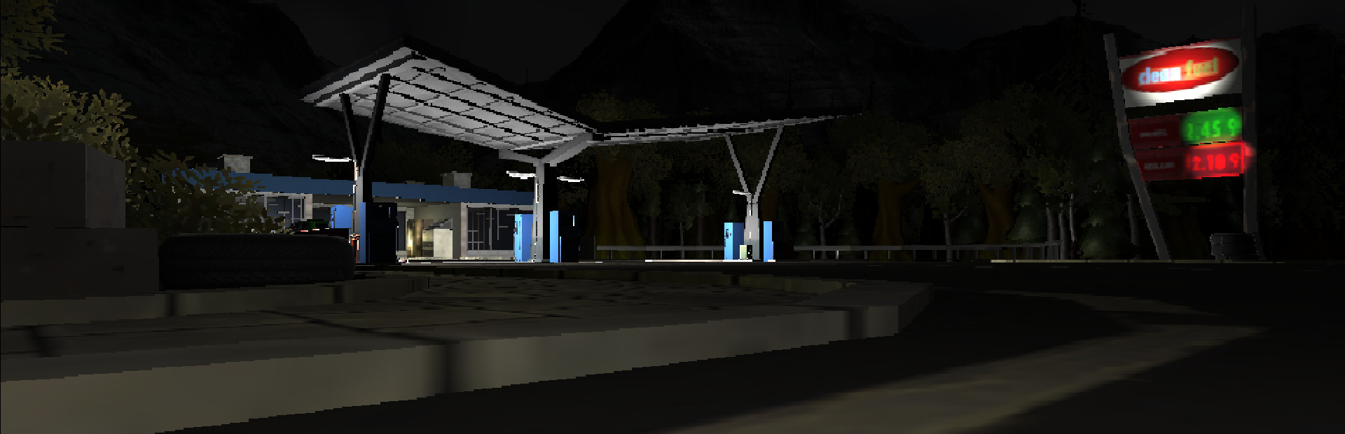 Haunted Gas Station cover art