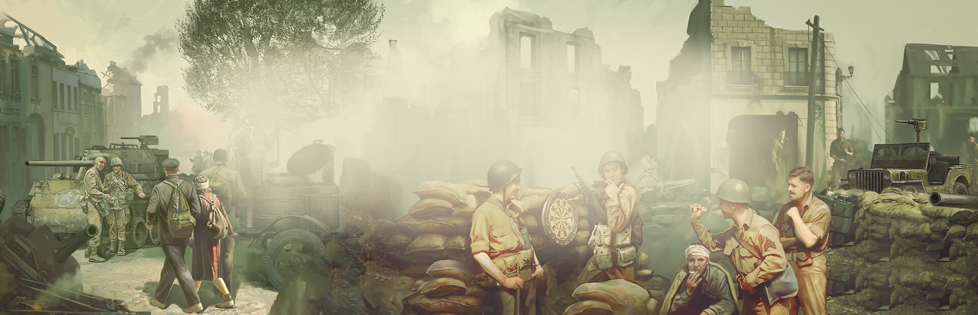 Headquarters: World War II cover art