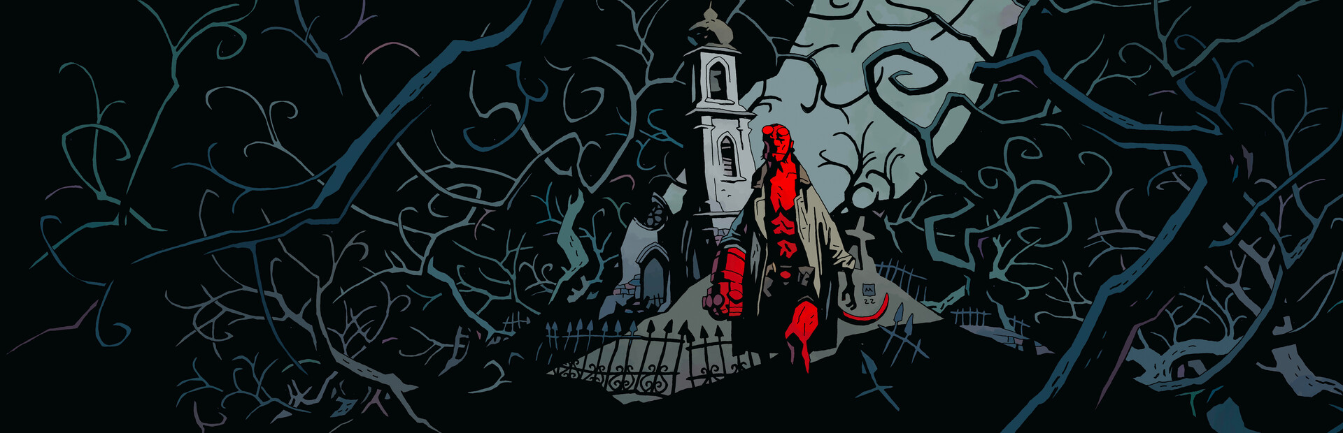 Hellboy cover art