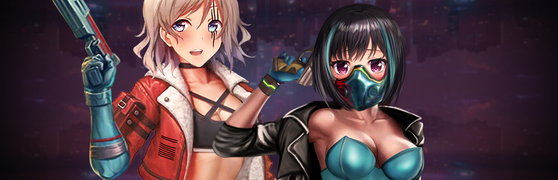 Hentai Nureta Puzzle Cyberpunk cover art