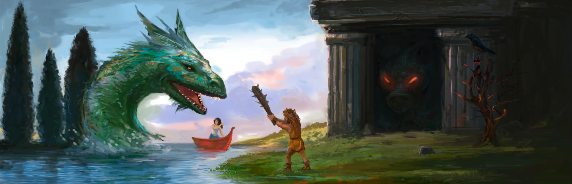 Herakles and the Princess of Troy cover art