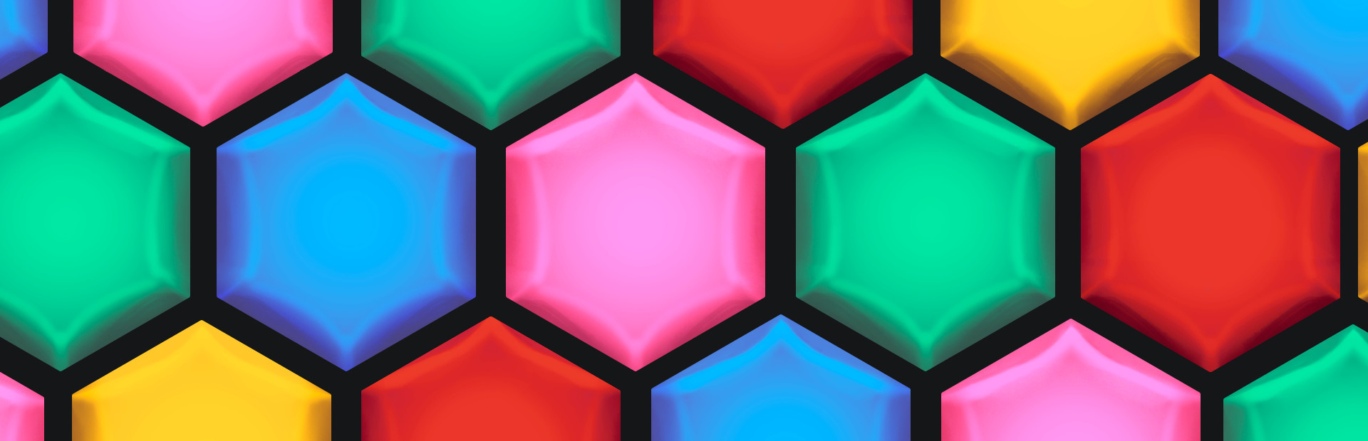 Hexagon puzzle cover art
