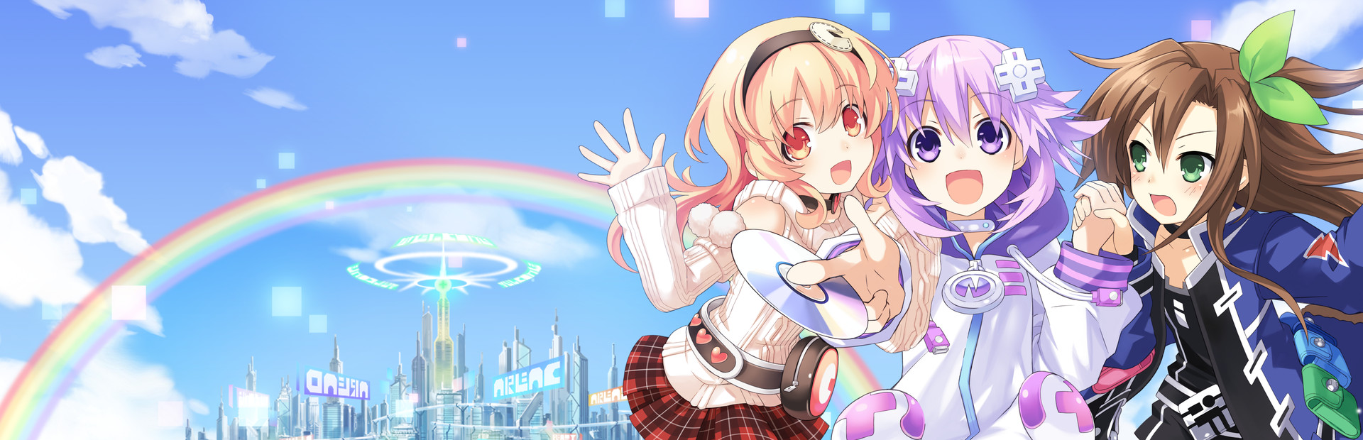 Hyperdimension Neptunia Re;Birth1 cover art