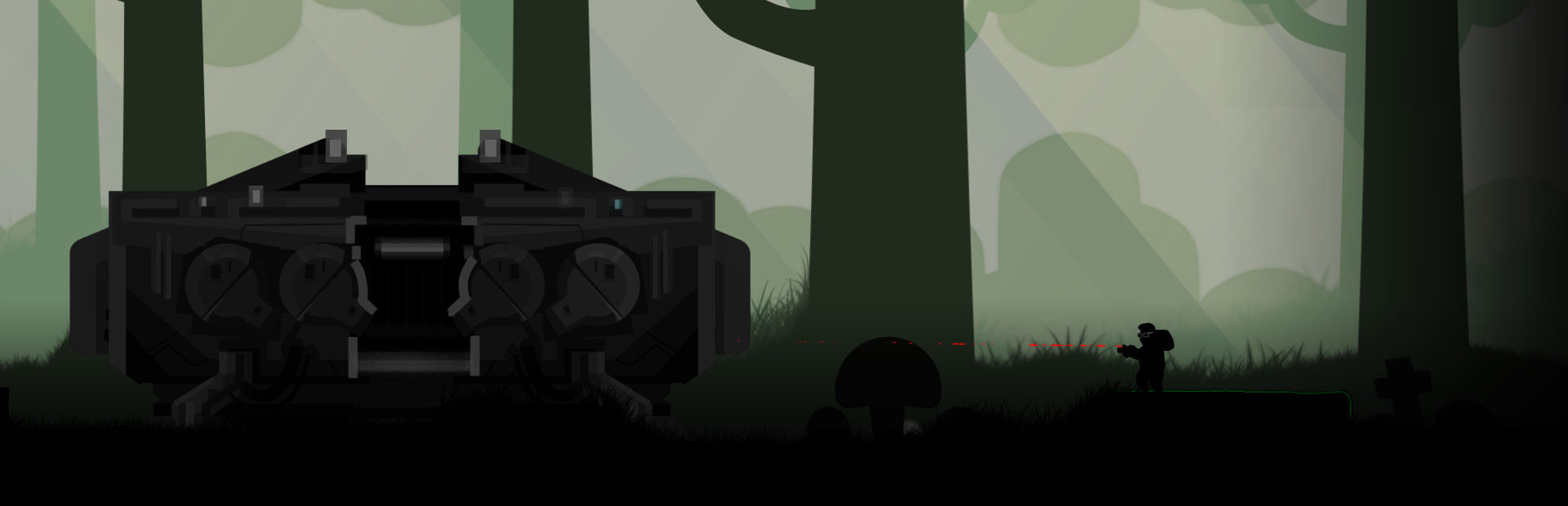In the dark forest cover art