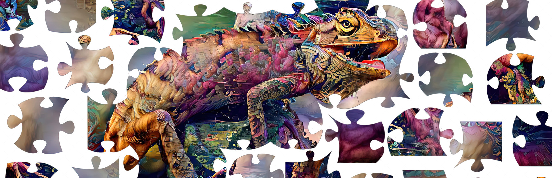 Jigsaw Jolt: Neural Style 1 cover art