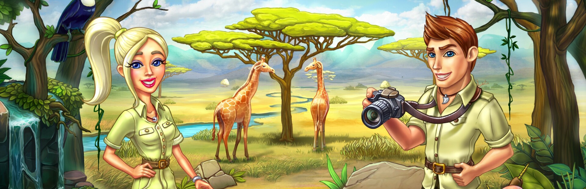 Katy and Bob: Safari Cafe cover art