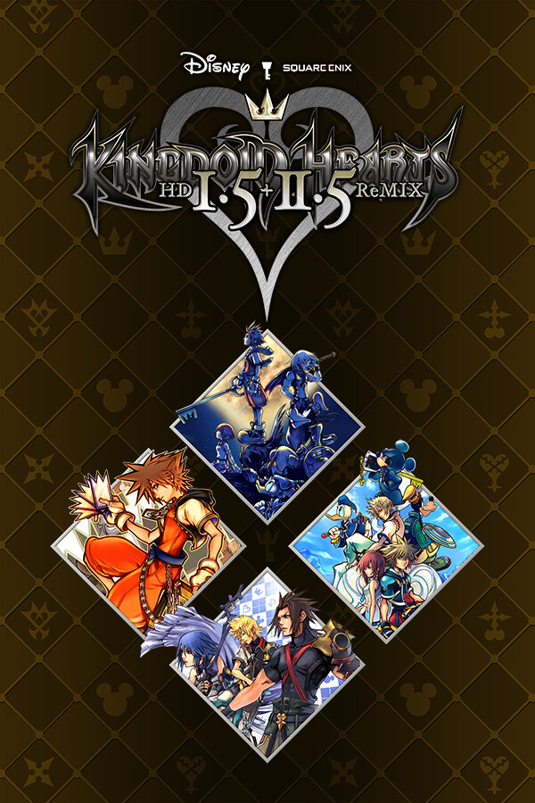 Kingdom Hearts HD 1.5+2.5 Remix cover art