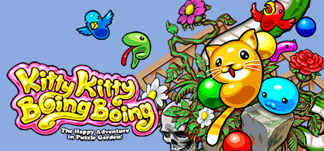 Kitty Kitty Boing Boing: the Happy Adventure in Puzzle Garden! cover art