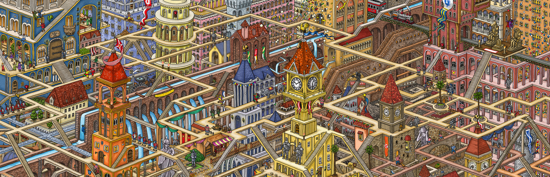 Labyrinth City: Pierre the Maze Detective cover art