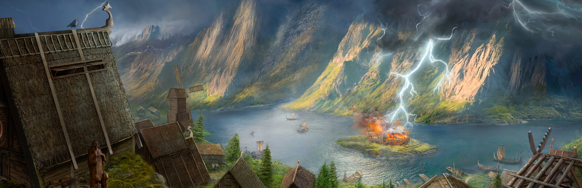 Land of the Vikings cover art