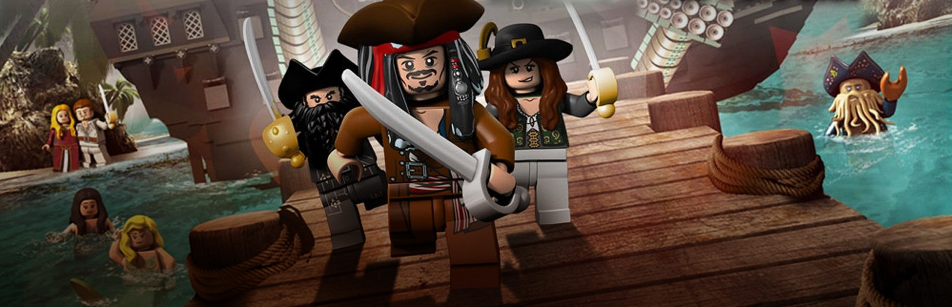 LEGO® Pirates of the Caribbean The Video Game cover art