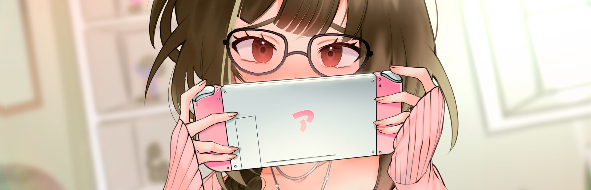 Lewd Girls, Leave Me Alone! I Just Want to Play Video Games and Watch Anime! Hentai Edition cover art