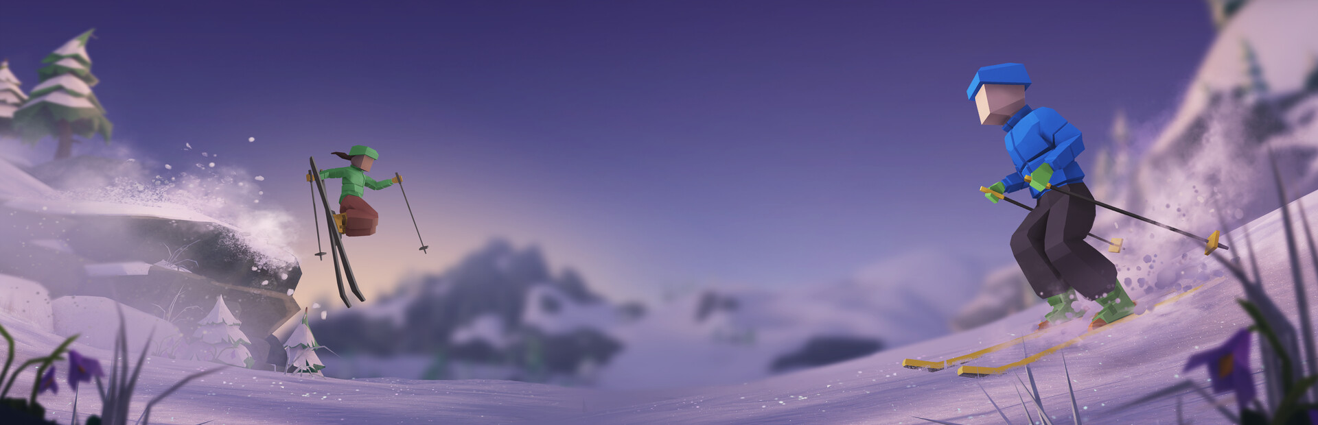 Lonely Mountains: Snow Riders cover art