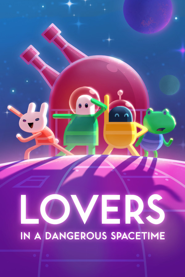 Lovers in a Dangerous Spacetime cover art