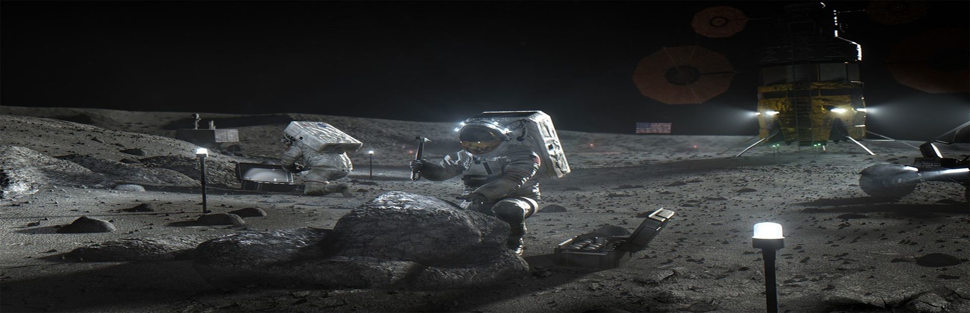 Lunar Base Camp 2030+ cover art