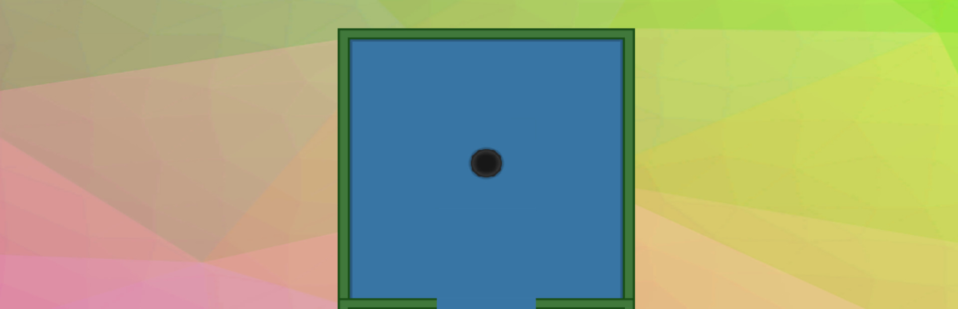 Macro golf cover art
