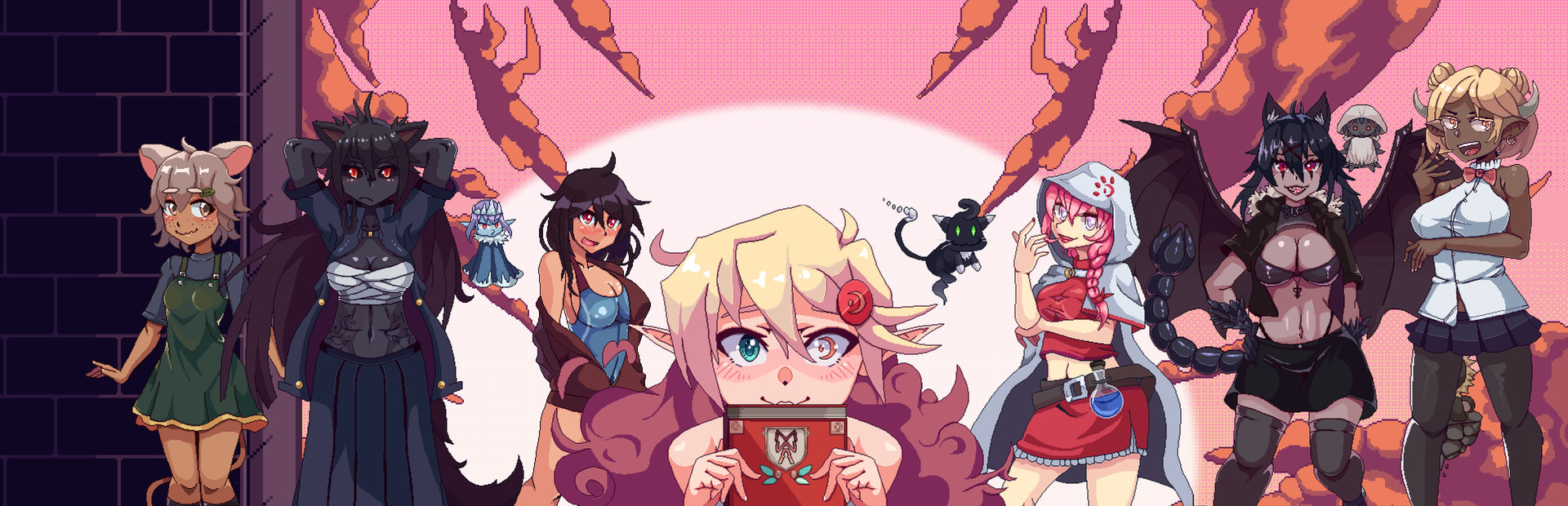 Magical Waifus Academy cover art