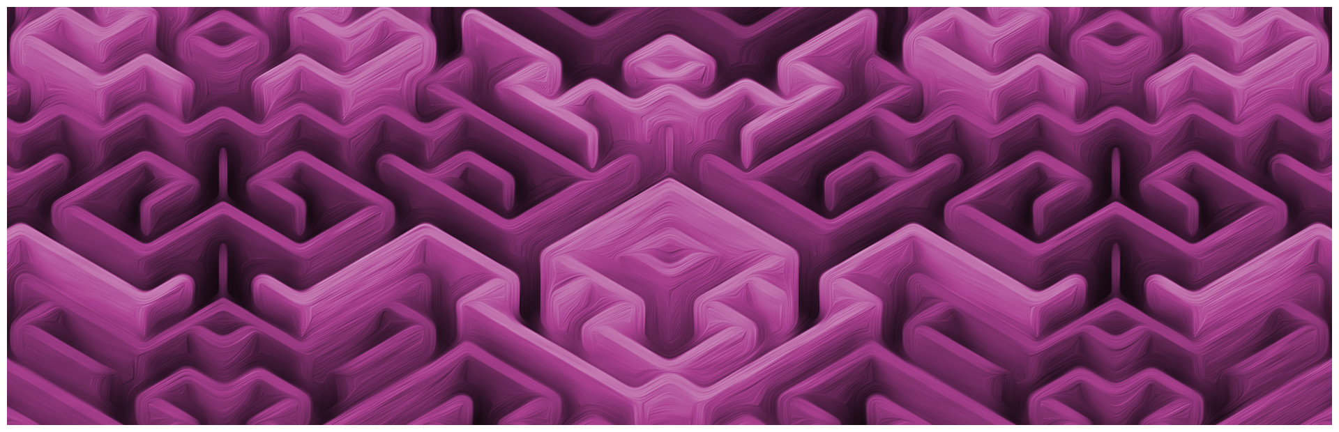 Maze Art: Pink cover art