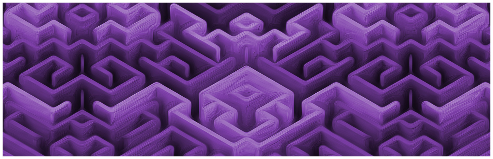 Maze Art: Purple cover art