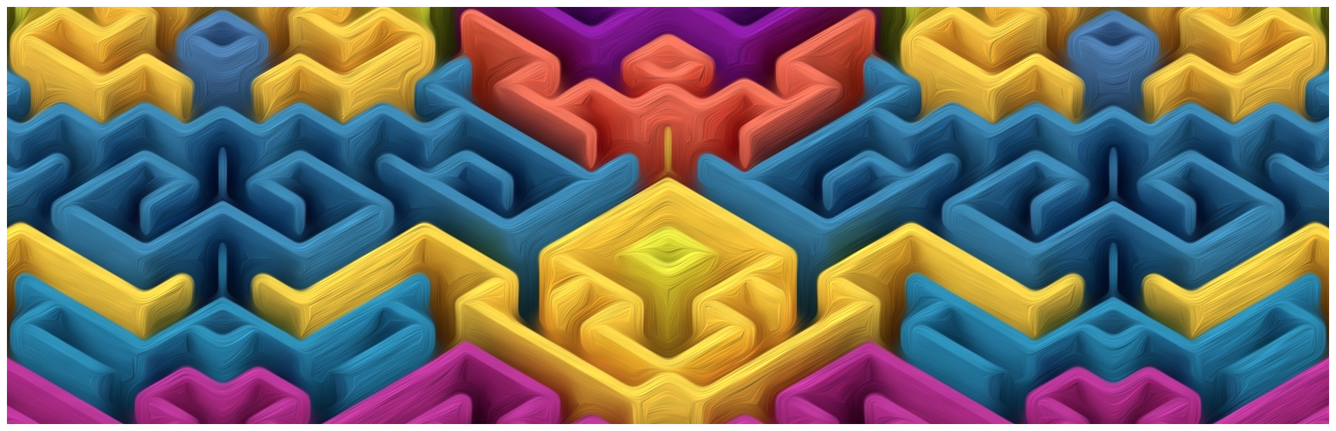 Maze Art: Rainbow cover art