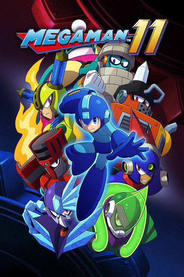 Mega Man 11 cover art