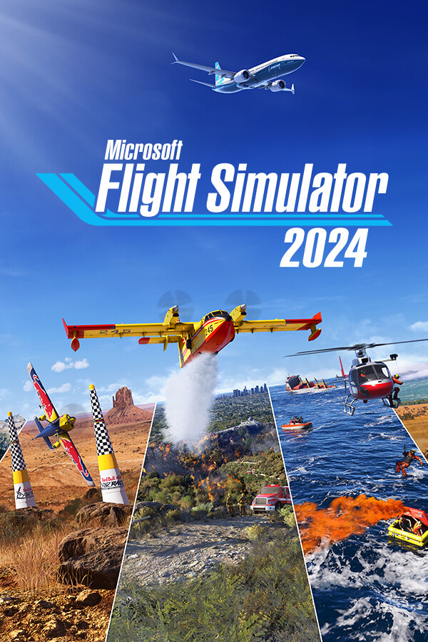 Microsoft Flight Simulator 2024 cover art