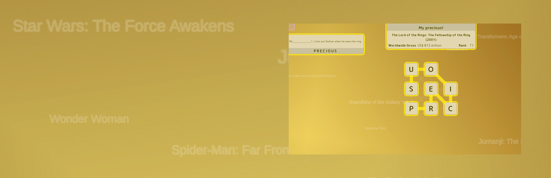Mini Words: Top Movies cover art