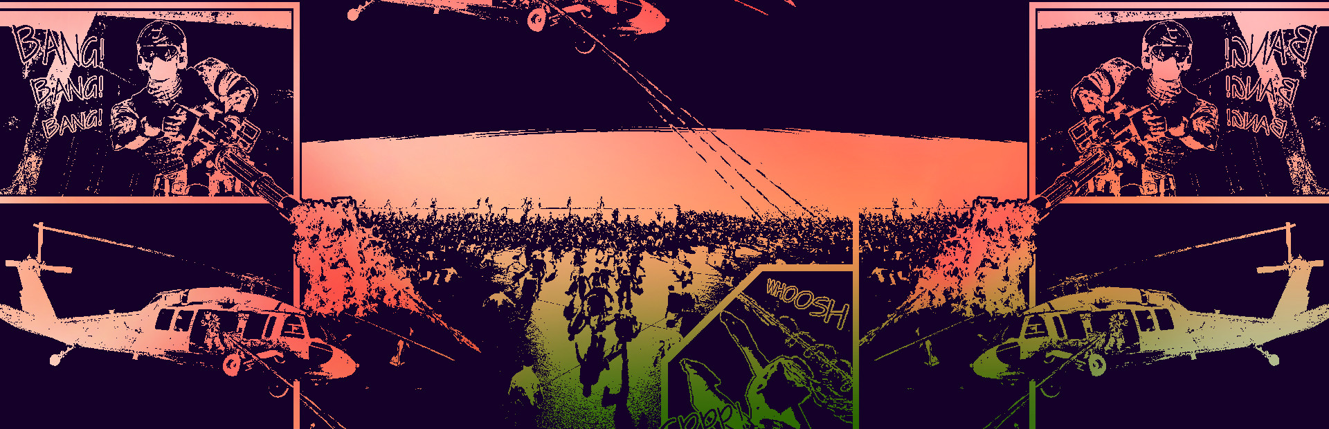 Minigun VS Swarms of the Zombie Apocalypse Simulator cover art