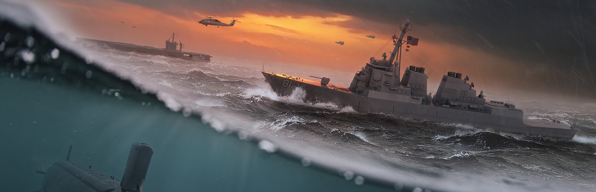 Modern Naval Warfare cover art