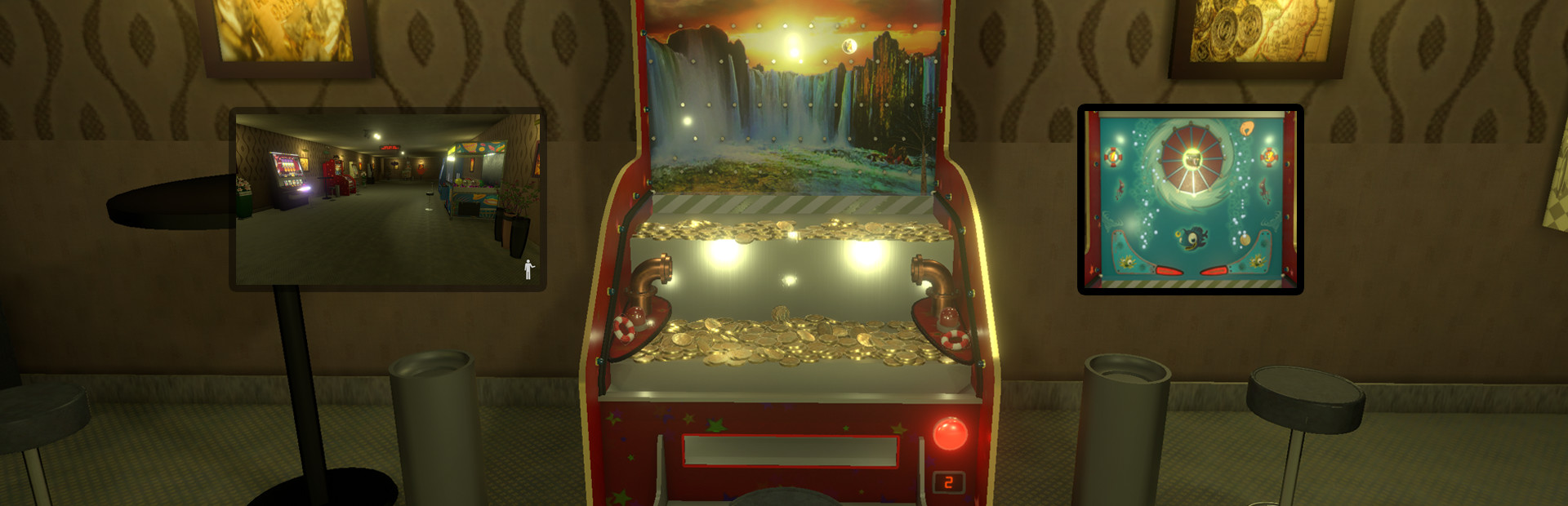 MoneyFalls Coin Pusher Simulator cover art