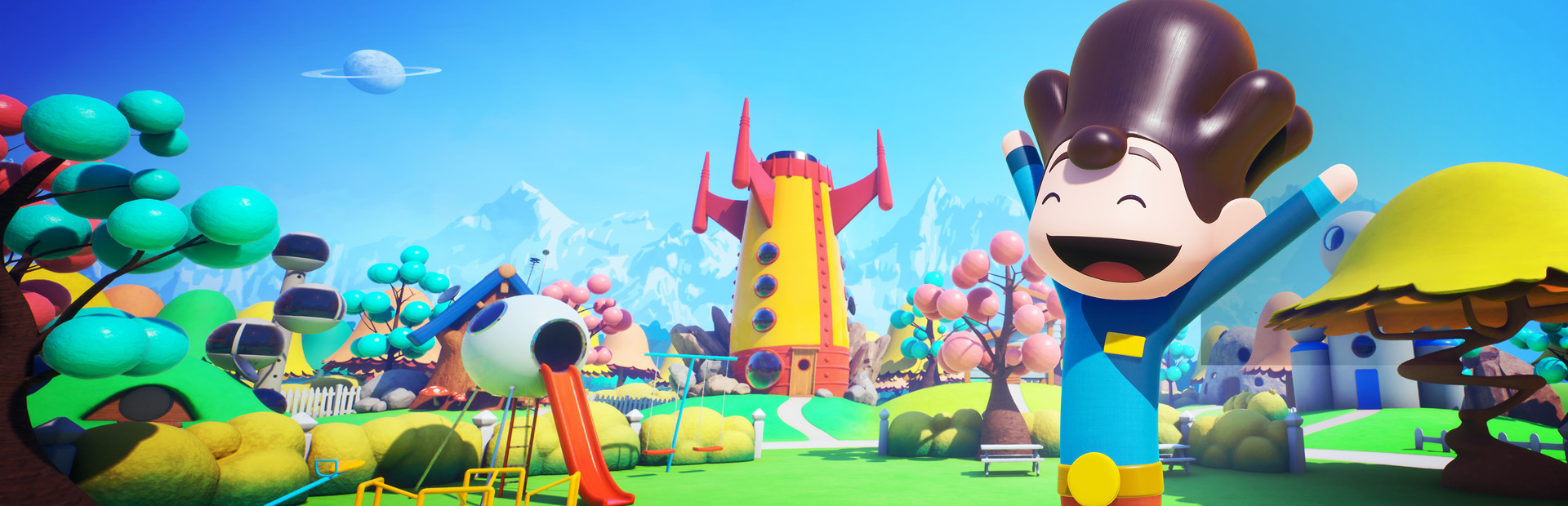 Morgan lives in a Rocket House in VR cover art