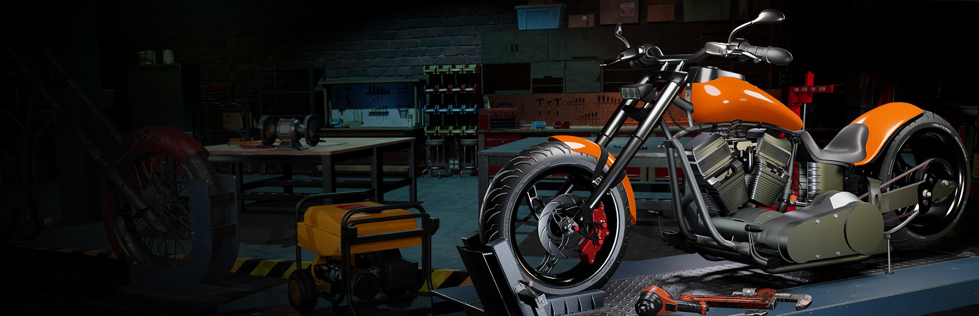 Motorcycle Mechanic Simulator 2021: Prologue cover art