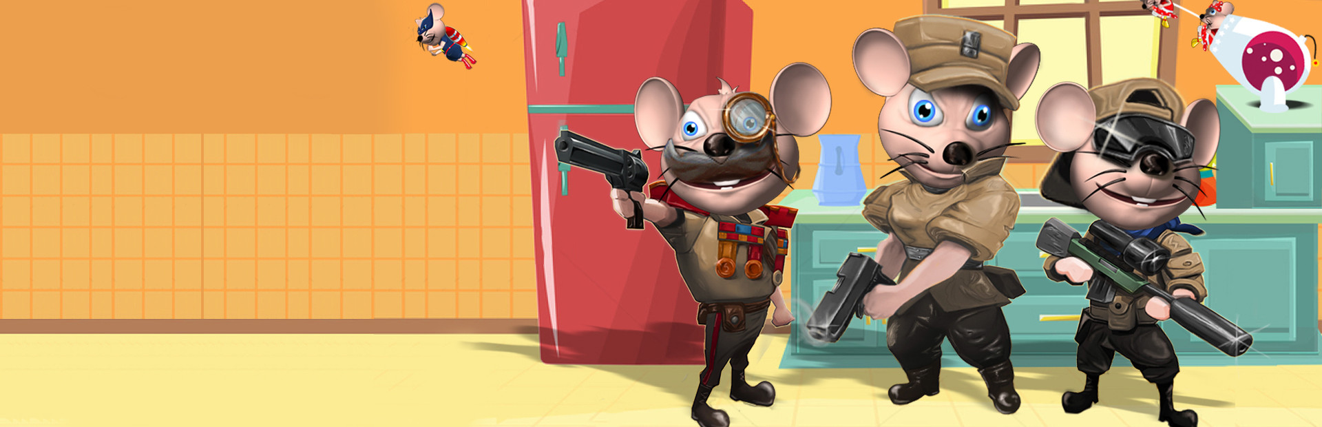Mouse Mayhem Shooting & Racing cover art