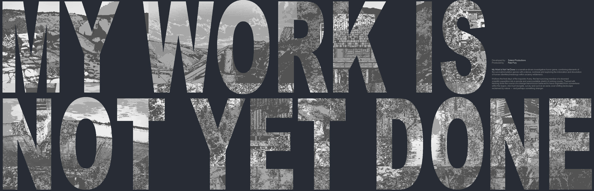 My Work Is Not Yet Done cover art