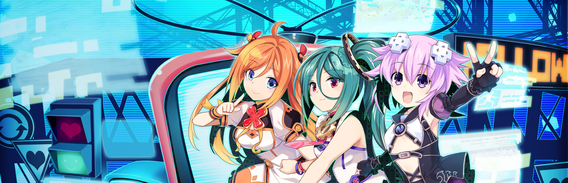 Neptunia Virtual Stars cover art