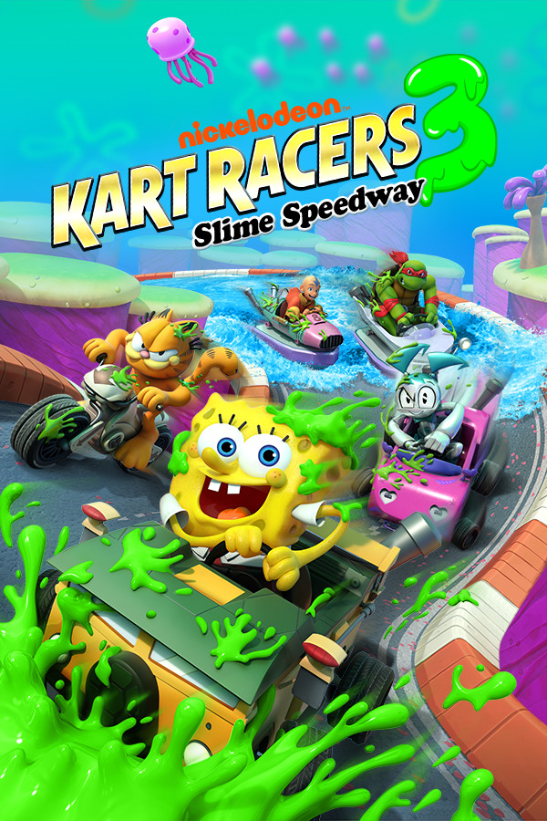 Nickelodeon Kart Racers 3 cover art
