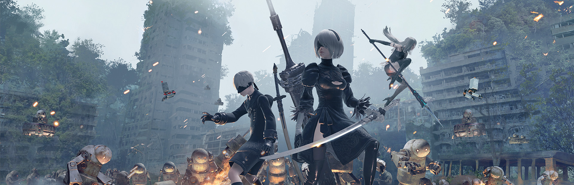 NieR Automata PC cover art